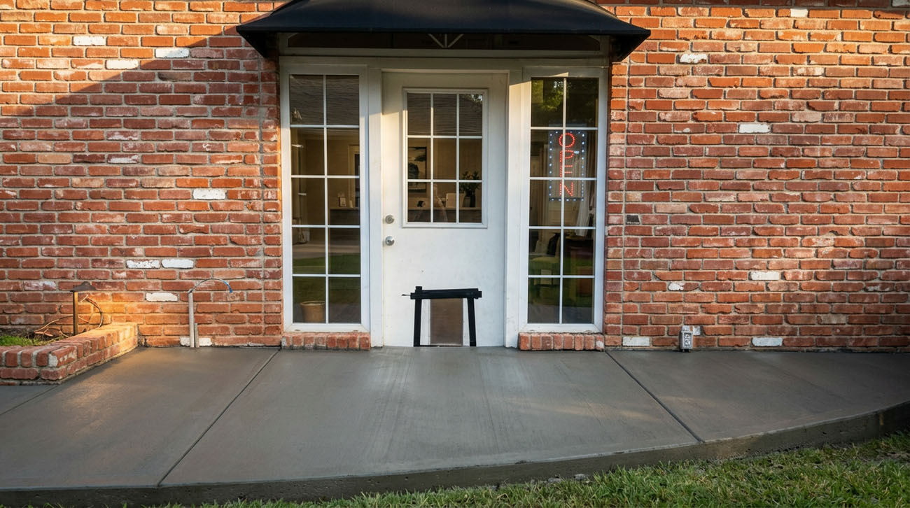 Concrete project by Oklahoma's Concrete Specialists