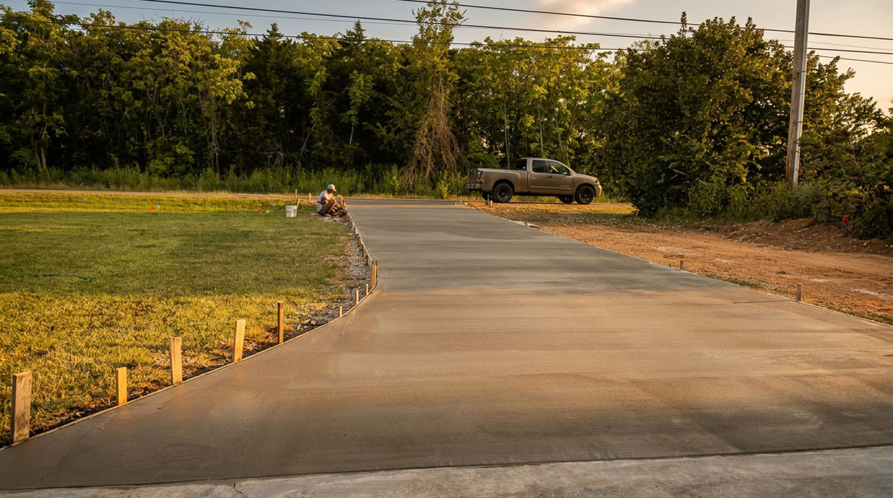 Concrete project by Oklahoma's Concrete Specialists